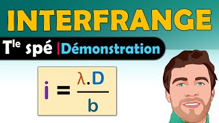 ⭐ Démonstration formule de linterfrange  Interférences  terminale spécialité  Ondes [upl. by Gabriella193]