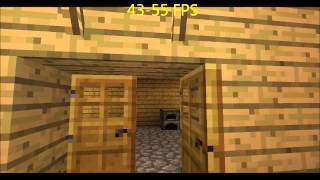 Minecraft On AMD A8 3520M Quad Core amp Radeon 6620g Graphics [upl. by Larkin]