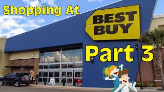 Shopping at Best Buy Part 3 2021  Nintendo PS5 Baby Yoda Samsung Verizon Ring Google [upl. by Itagaki170]