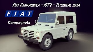 Fiat Campagnola  1974 [upl. by Lazarus361]