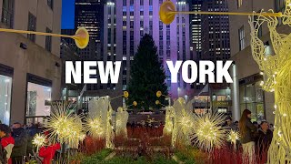 New York City LIVE Manhattan on Black Friday Rockefeller Center amp Macys November 24 2023 [upl. by Dylane]