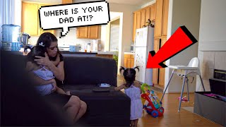 LEAVING BABY HOME ALONE PRANK ON GIRLFRIEND [upl. by Khano695]