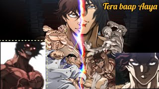 Baki Hanma vs Kengan Ashura Explained in Hindi By Animation ka khazana [upl. by Swayder]