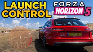 Forza Horizon 5  Comment faire un Launch control  TUTO [upl. by Amliw]