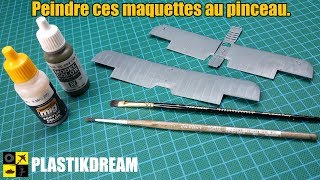 🎨 Plastikdream Maquette Débutant Tutoriel maquette au pinceau [upl. by Koy413]