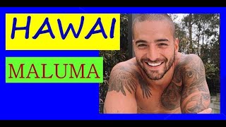 🏖️ MALUMA  Hawái  Karaoke [upl. by Rochelle]