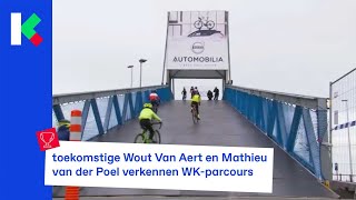 jonge veldrijders verkennen WKparcours [upl. by Adniled]