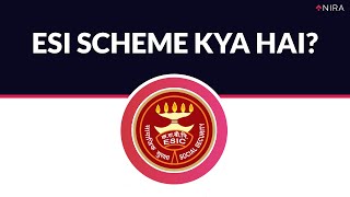 ESI Scheme Kya Hai EXPLAINED [upl. by Nessy]