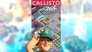 34 MILLION on CALLISTO  BOOM BEACH best attacks amp animations [upl. by Refotsirhc]