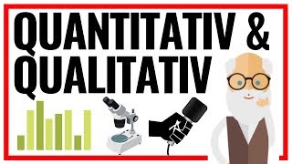 Quantitativ und Qualitativ  5 Unterschiede der besten empirischen Forschungsmethoden [upl. by Rudy]