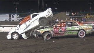 LA County Fair Demolition Derby 2013 [upl. by Kacerek]