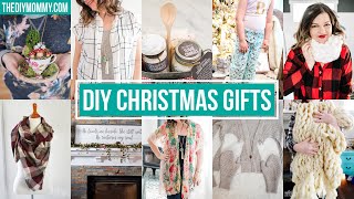 10 DIY Christmas Gift Ideas for everyone on your list  The DIY Mommy [upl. by Dayir]