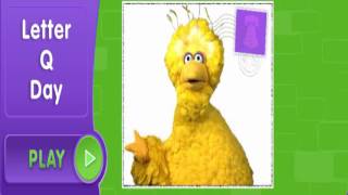 Sesame street Letter Q Day with Big bird [upl. by Aerdnat]