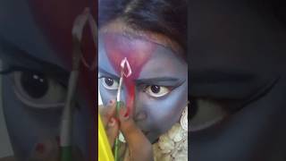 Mahakali makeup look shortsfeed ytshortsvideo kaliji mahakali mahadev [upl. by Arturo]