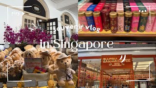 【シンガポールお土産紹介Part1🌿】在住者が教える定番からばらまき土産まで🇸🇬 TWGBacha CoffeeRaffles HotelFullerton Bay Hotel🌸 [upl. by Laurena]