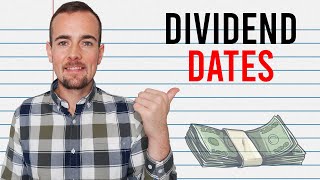 Dividend Investing Dates Explained ExDividend Record Declaration [upl. by Lehcim924]