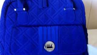 Vera Bradley Turn Lock Satchel Review [upl. by Innavoj]