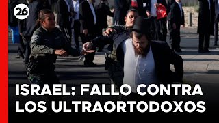 ISRAEL  Servicio militar obligatorio para judíos ortodoxos  26Global [upl. by Tram]