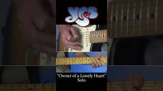 Owner of a Lonely Heart Solo  Yes [upl. by Pinkerton]