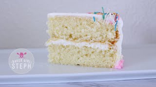 HOW TO MAKE VANILLA CAKE BATTER  Easy Vanilla Cake Recipe [upl. by Seuqram]