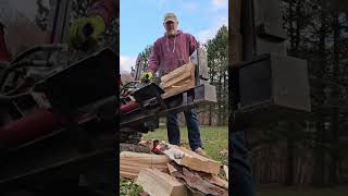 I bought a PTO splitter woodsplitter PTO 3point firewood [upl. by Shelton]