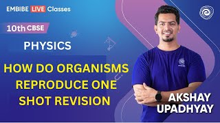 How Do Organisms Reproduce One Shot Revision  Physics Class 10  Akshay [upl. by Elirpa]