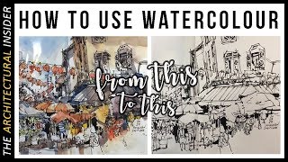 How To Use Watercolour  Introduction Tutorial  Pro Tips [upl. by Brackett]