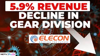 Elecon Engineering Q2 Profit Declines 09 YoY  NDTV [upl. by Airehtfele]