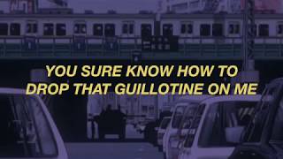 Peach Pit  Drop the Guillotine lyrics [upl. by Aieka]