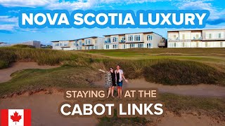 Epic Luxury Stay at Canadas Best Golf Course amp Resort This is Cabot Links in Nova Scotia ⛳️ [upl. by Ingrim]