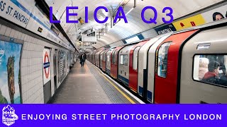 London Streets with the Leica Q3  Street Photography Adventure [upl. by Alehs]