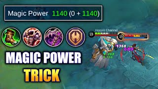 PHYLAX TRICK FOR HIGHEST MAGIC POWER  MOBILE LEGENDS [upl. by Leahcimnaes]