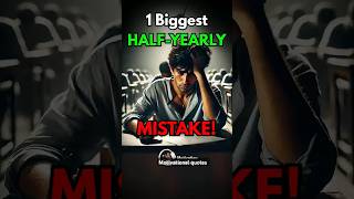 1 Biggest Half Yearly exam Mistake 😱 Topper बना failure shorts viralshorts study studytips [upl. by Rosalynd670]