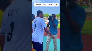 Samuel Etoo au jubilé dEmmanuel Adebayor [upl. by Maurine]