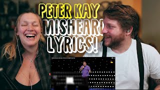 NEEDED A GOOD BELLY LAUGH Peter Kay Misheard Lyrics Reaction [upl. by Aurelio]