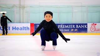 Avery Liu  Baby Elephant Walk Preliminary Free Skate [upl. by Nylisoj919]