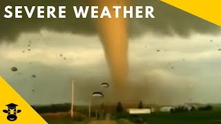 Compilation of severe weather  Tornado Hurricane Dust Storm Thunderstorm [upl. by Ibmat162]