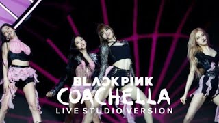 BLACKPINK  Intro  Pink Venom  COACHELLA 2023 Live Band Studio Version [upl. by Arbe618]