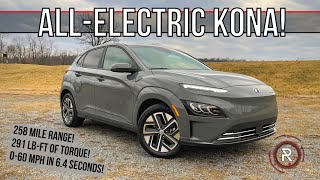 The 2022 Hyundai Kona Electric Is An Affordable Quick Long Range EV [upl. by Tneicniv]