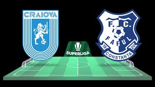 FC Universitatea Craiova vs FC Farul Constanța  Superliga  21012023  COMENTARIU LIVE [upl. by Malas]