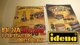 IDENA  Feuerwerksprospekt 20172018  Silvesterprospekt Kaufberatung [upl. by Esli]