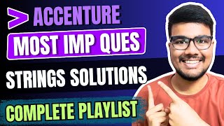 Most Asked Strings Questions in Accenture [upl. by Criswell]