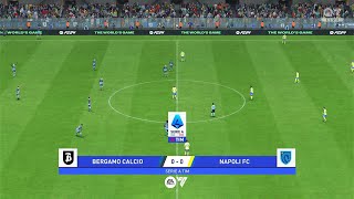 EA Sports FC 24  Bergamo Calcio vs Napoli  Serie A Tim  Gameplay PS5 [upl. by Donohue]