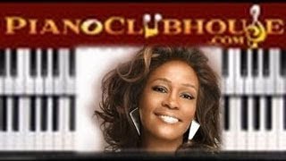 ♫ How to play quotI HAVE NOTHINGquot by Whitney Houston  piano tutorial lesson ♫ [upl. by Onairelav84]