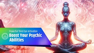 Boost Your Psychic Abilities ESP and Clairvoyance  Powerful Third Eye Activation Sound  852hz [upl. by Drarrej186]