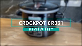 Kleinste Slowcooker ooit  Crockpot CR061  Review Test [upl. by Ahsemik]