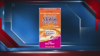 Motrin Infant Drops being recalled [upl. by Sissie]