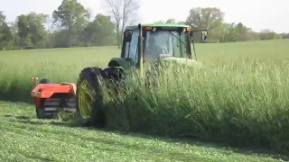 Crimping Soil Health Cover Crop 1 [upl. by Esinereb]