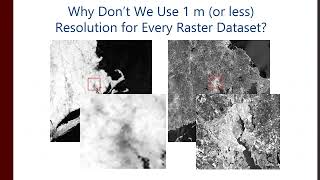 Introduction to GIS Lecture  Downscaling [upl. by Sanfourd]