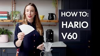 How to Hario V60 Dripper  Beginners Guide [upl. by Ellevehs]